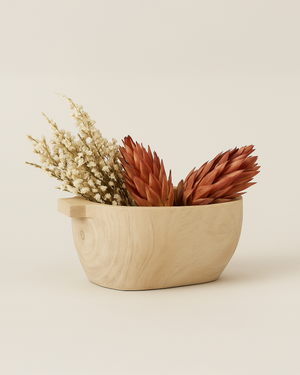 Oval Handle Bowl – Playful Design