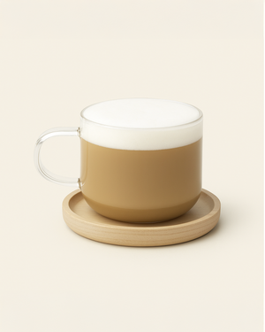 Glass Mug – Classic Handcrafted Office Cup