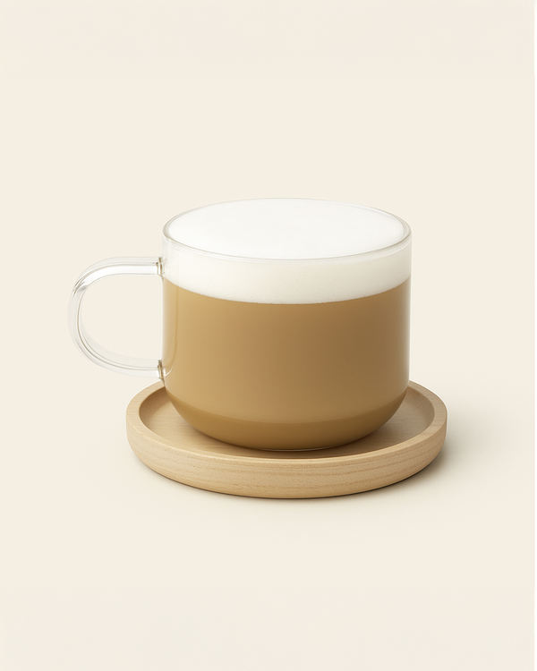 Glass Mug – Classic Handcrafted Office Cup