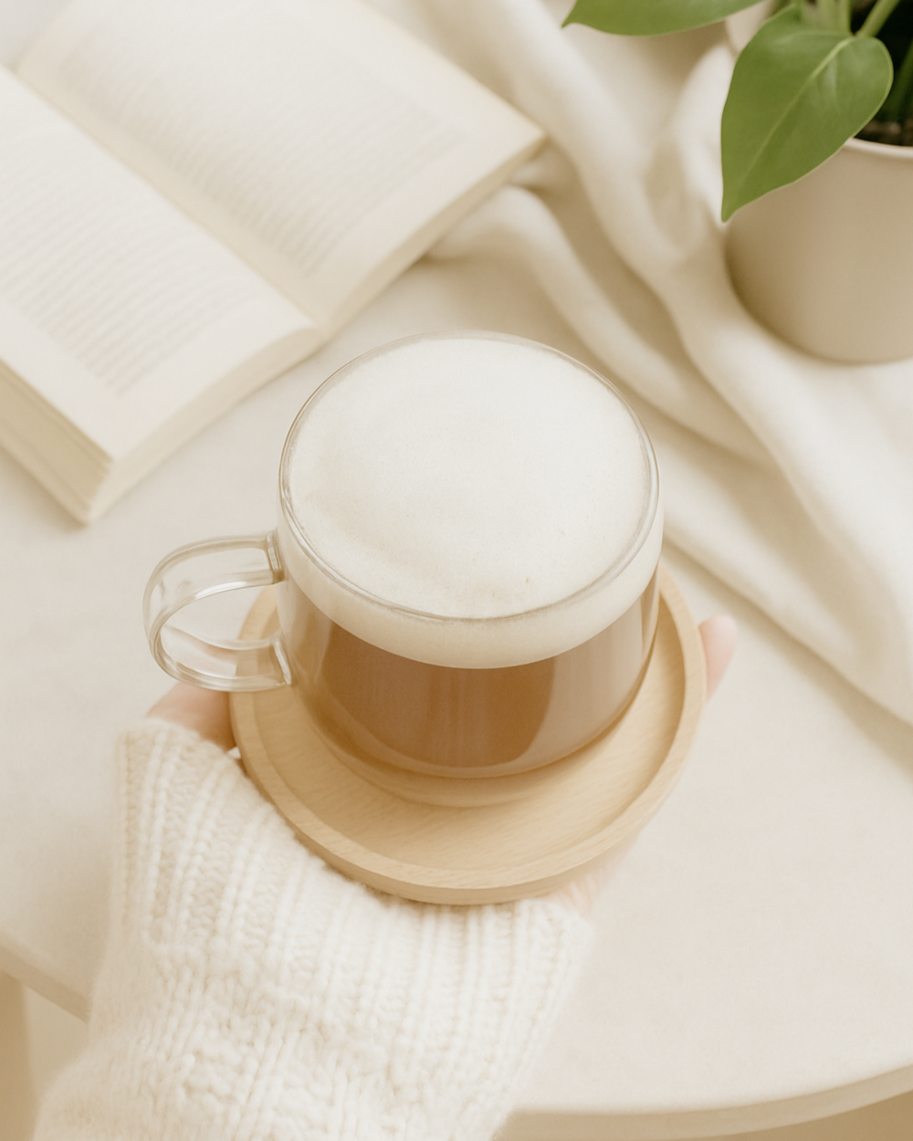 Glass Mug – Classic Handcrafted Office Cup