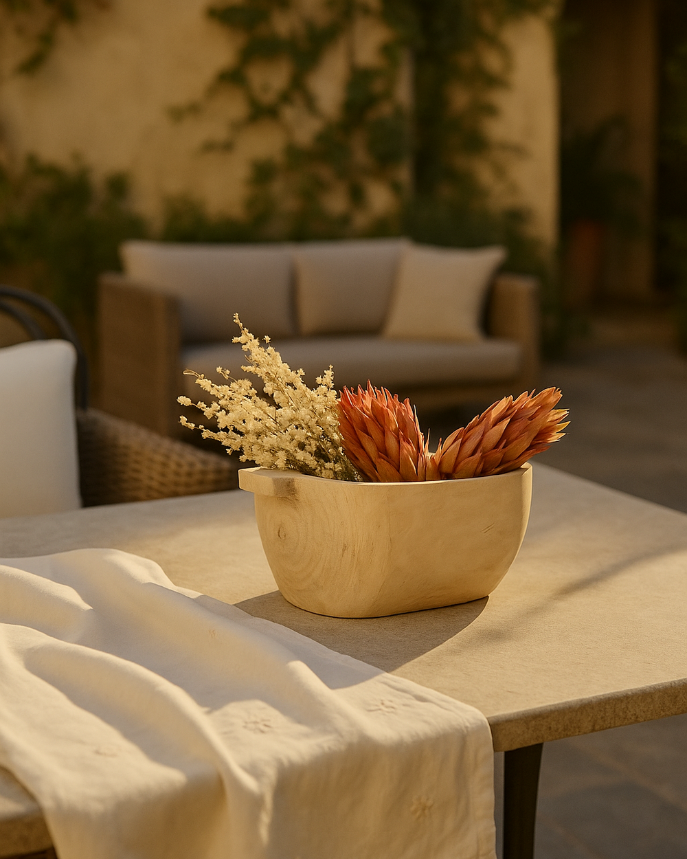 Oval Handle Bowl – Playful Design